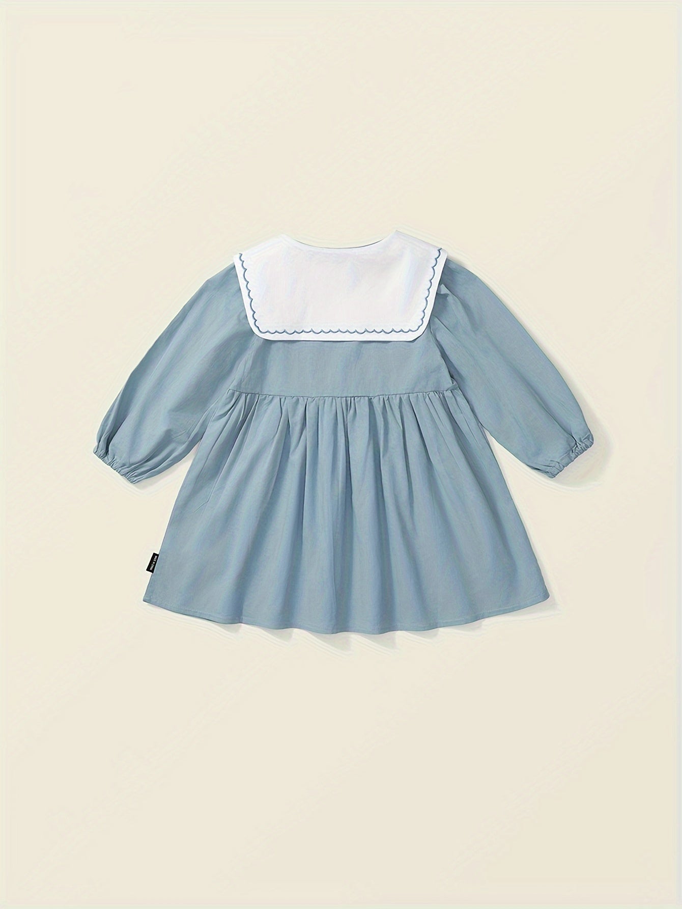 SUU - Blauwe Vintage Jurk